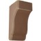 Ekena Millwork 4 3/4"W x 5 1/2"D x 10"H Capistrano Mission Wood Vintage Decor Corbel, Weathered Brown CORWD04X05X10CPBR - alternate 1
